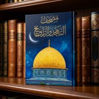مصحف التهجد والتراويح ، 250 صفحة ، مقاس 35 سم في 50 سم ، غلاف قبة الصخرة ، المسجد الاقصى ، ورق ابيض مناسب لقيام الليل
